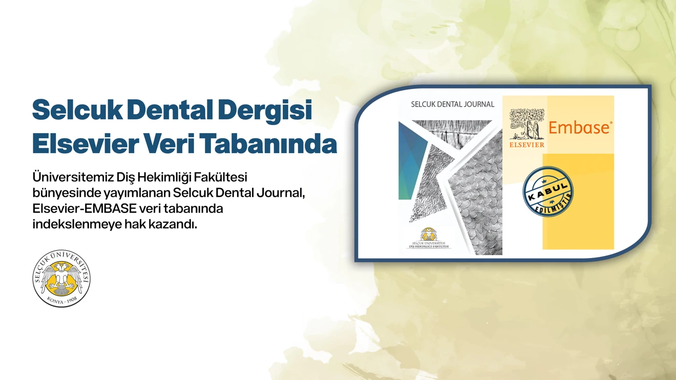 Selcuk Dental Dergisi, Elsevier Veri Tabanında